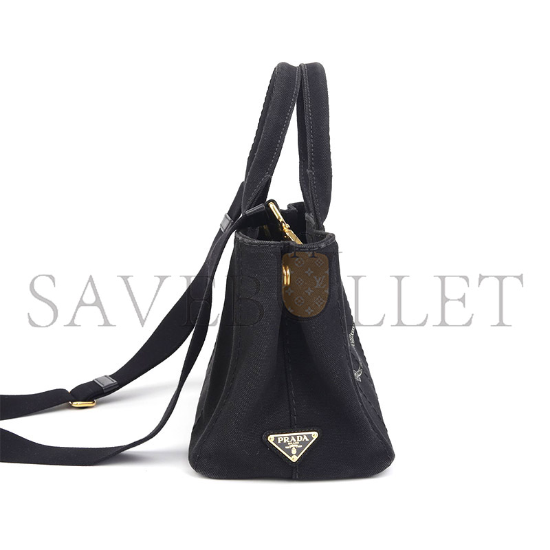 pra*a De*1m black De*1m shoulder bag 1bg439 (28*20*15cm)
